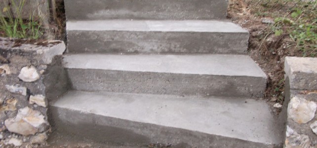 Réalisation d’un escalier extérieur Réalisation d’un escalier extérieur