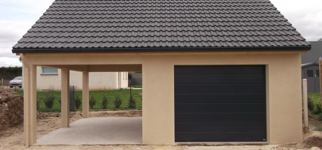 Construction d’un garage avec une charreterie Construction d’un garage avec une charreterie